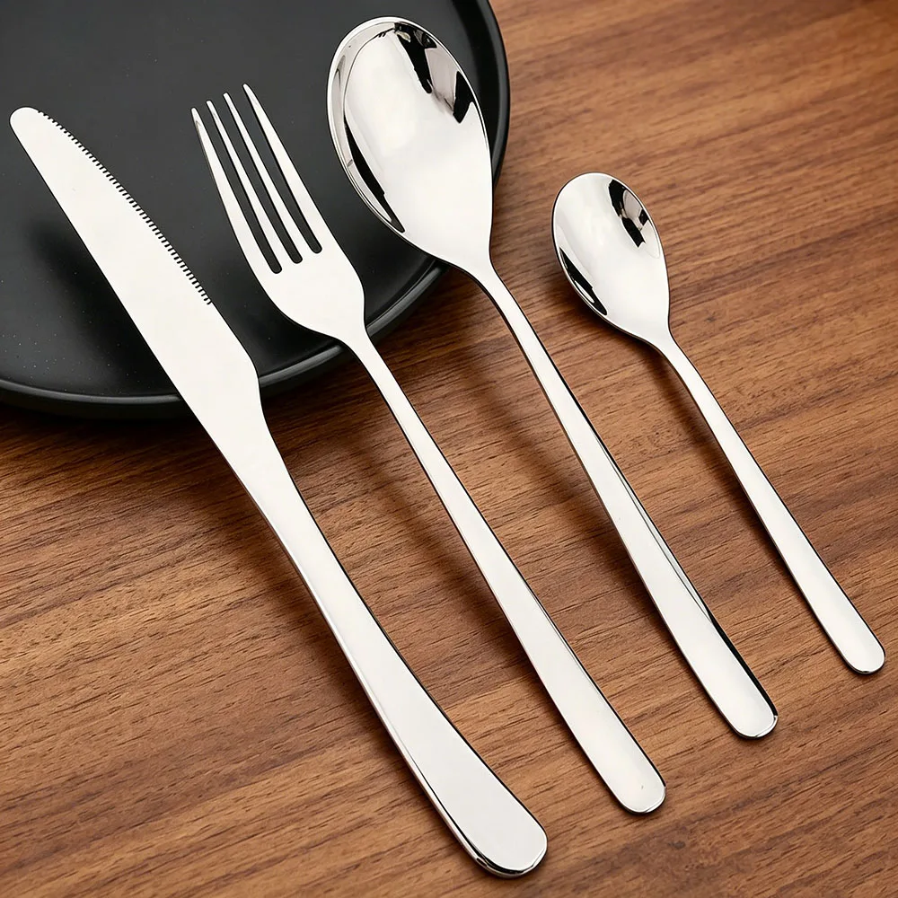 Commercial Kitchen Knife Set - Juego de Cubiertos de Acero Inoxidable