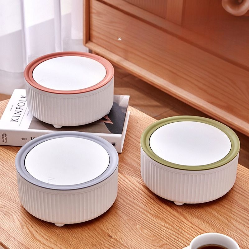 Commercial Kitchen Trash Can - Cubo de basura redondo con tapa,