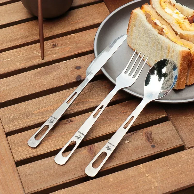 Commercial Kitchen Knife Set - HWZBBEN-Juego de tenedor y cuchara de