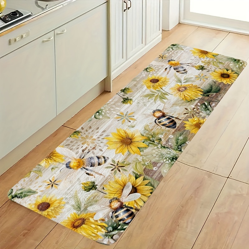 Commercial Kitchen Background - Alfombra de pasillo con estampado de