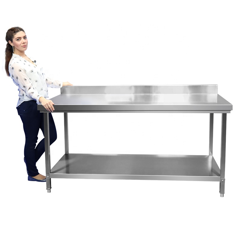 Commercial Kitchen Bench - Mesa de Acero Inoxidable de Alta