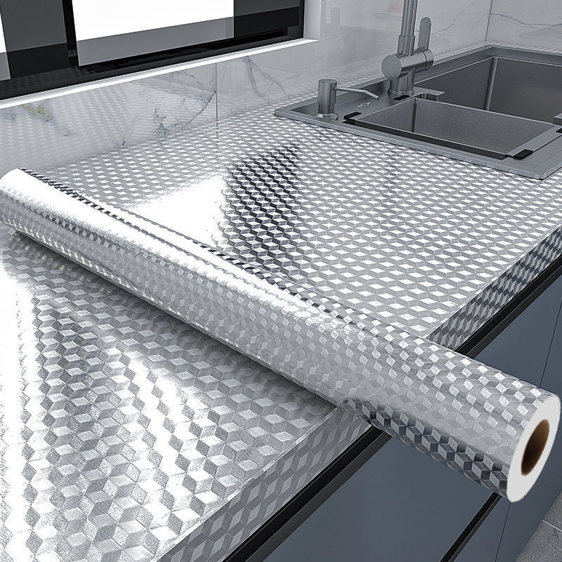 Commercial Kitchen Warmer - Pegatina de aluminio antiaceite para pared