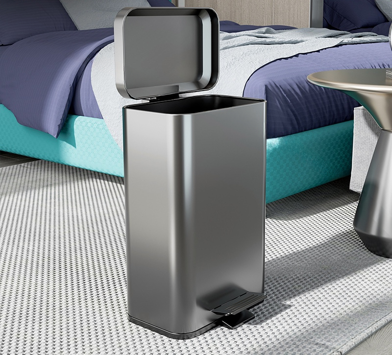 Commercial Kitchen Trash Can - Cubo de basura con Pedal de