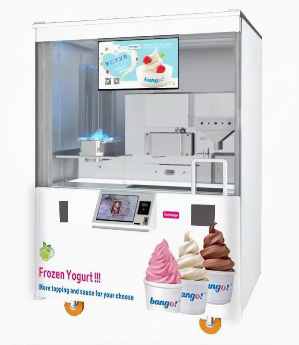 Soft Serve Ice Cream Machine - Máquina expendedora de helado suave personalizada