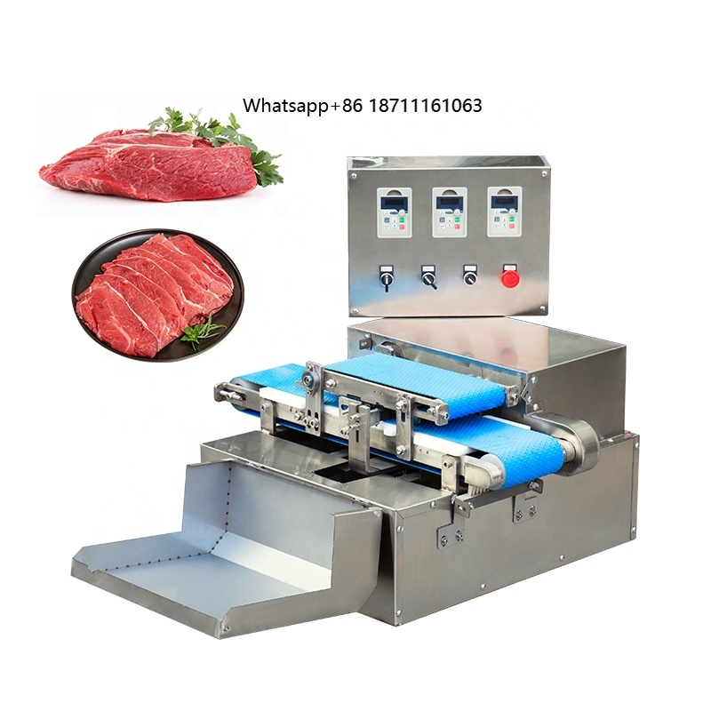 Meat Slicer Machine - Máquina Rebanadora Automática de Acero Inoxidable
