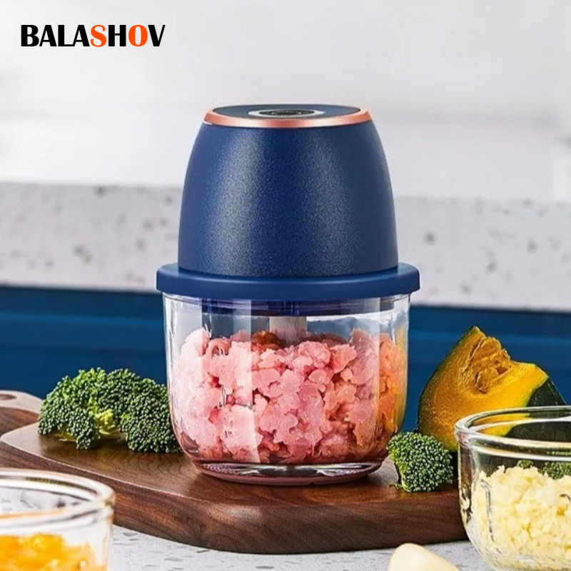 Meat Slicer Machine - Picadora de carne eléctrica de 350ML,