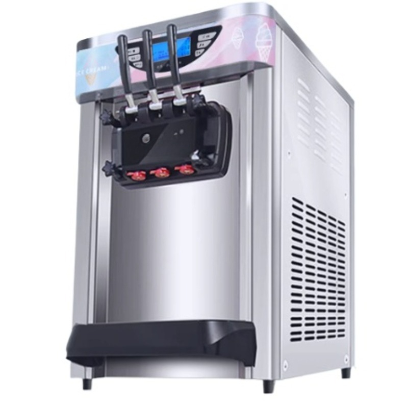 Soft Serve Ice Cream Machine - Máquina comercial automática de helado suave