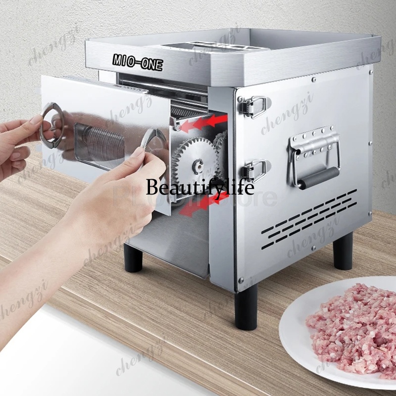 Meat Slicer Machine - Rebanadora de Carne Eléctrica Comercial/Doméstica, Rebanadora