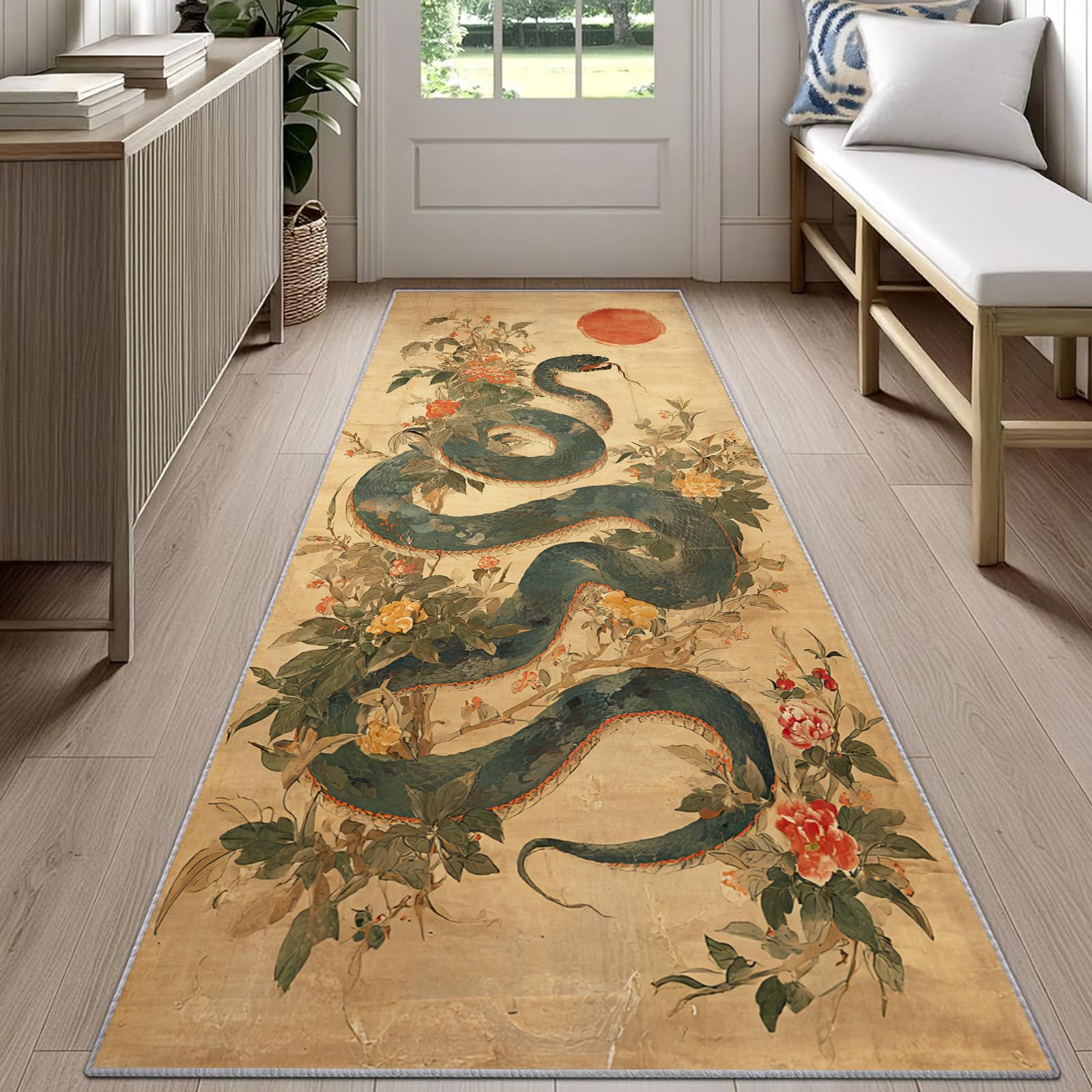 Alfombra con estampado de serp - Commercial Kitchen Background reseña y precio
