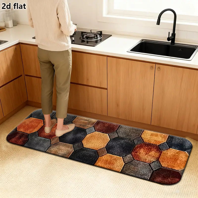 Alfombra de Cocina Minimalista - Commercial Kitchen Background reseña y precio