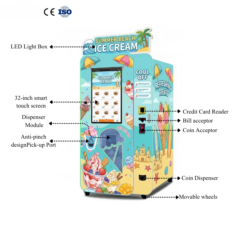 Máquina Expendedora de Helados - Soft Serve Ice Cream Machine reseña y precio