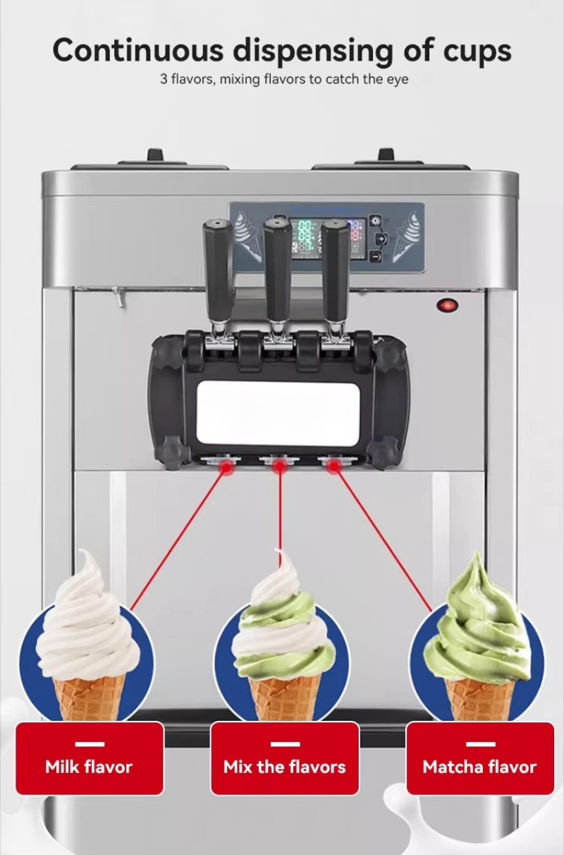 Máquina Profesional Comercial  - Soft Serve Ice Cream Machine reseña y precio