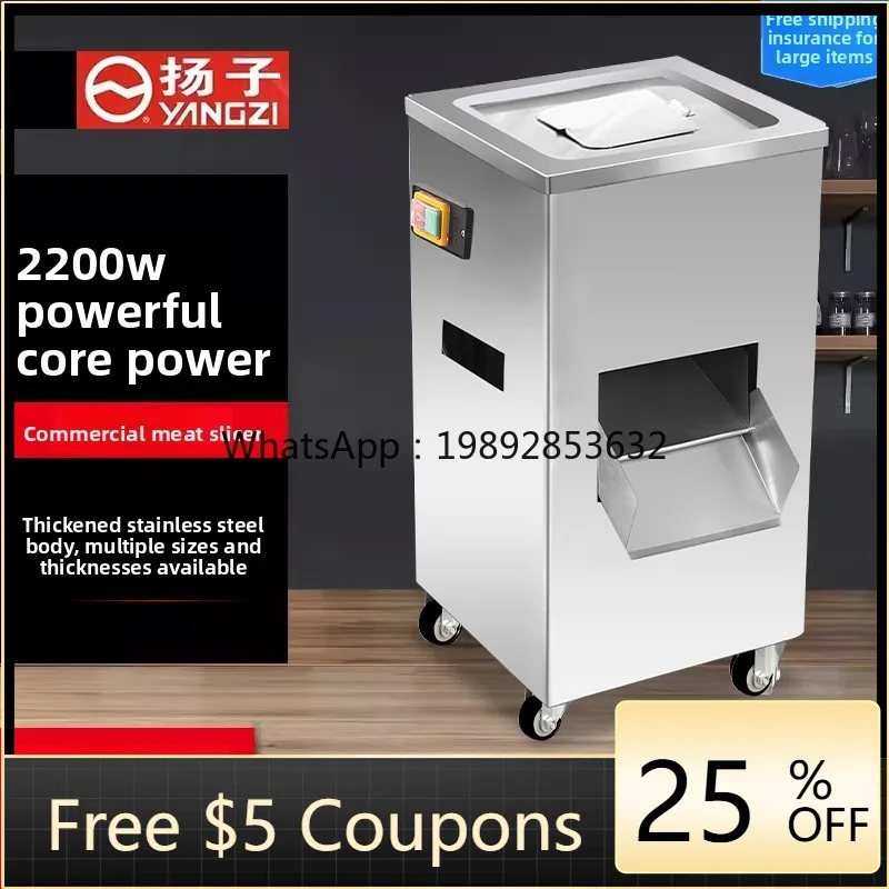 Rebanadora de Carne Comercial  - Meat Slicer Machine reseña y precio
