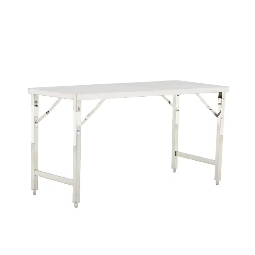 Mesa de Trabajo Plegable de Al - Commercial Kitchen Bench reseña y precio