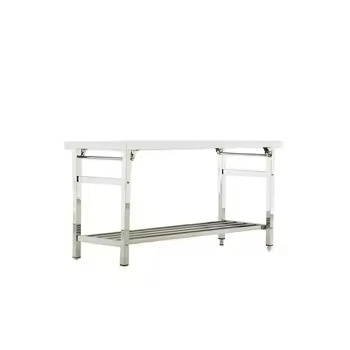 Mesa de Trabajo Plegable de Al - Commercial Kitchen Bench reseña y precio