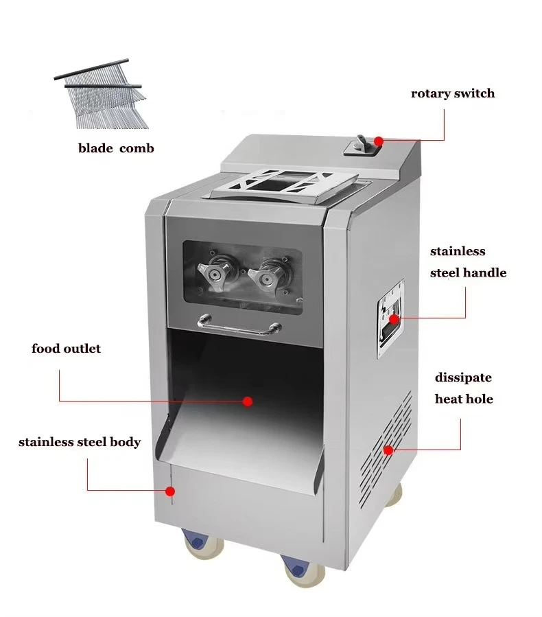 Cortadora y Desmenuzadora de C - Meat Slicer Machine reseña y precio