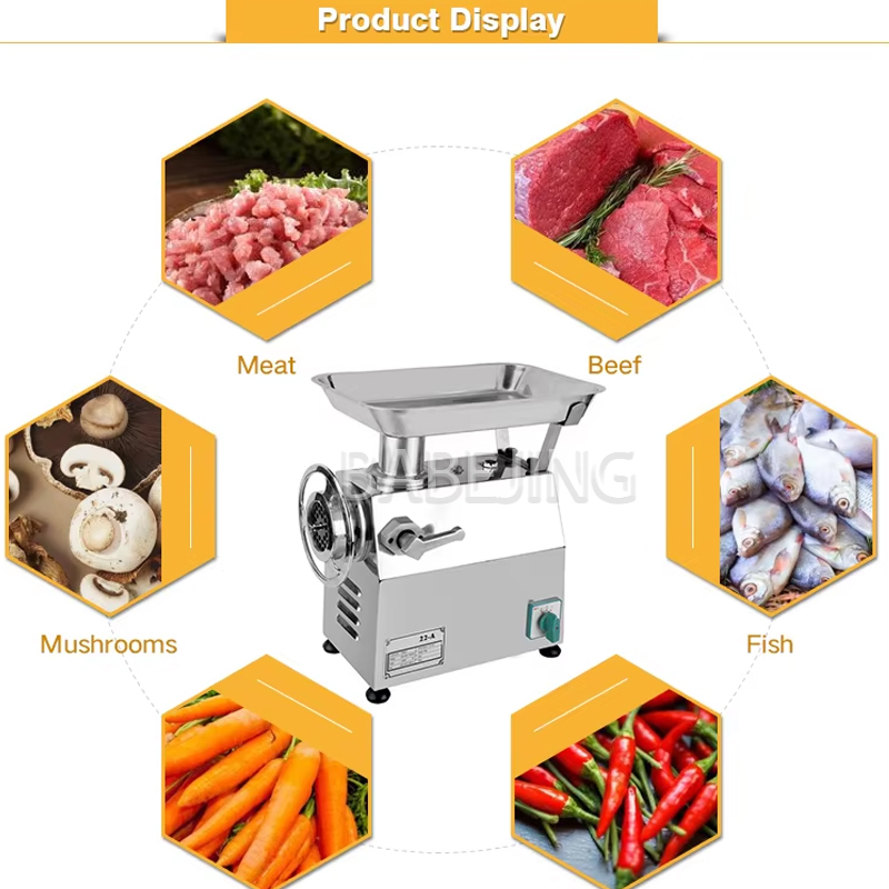 BABEJING Picadora de Carne Elé - Commercial Kitchen Grinder reseña y precio