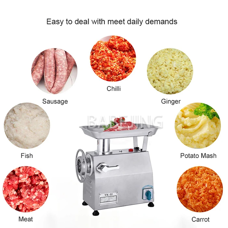 BABEJING Picadora de Carne Elé - Commercial Kitchen Grinder reseña y precio