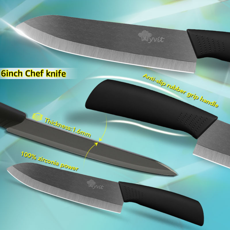 Juego de Cuchillos de Cerámica - Commercial Kitchen Knife Set reseña y precio