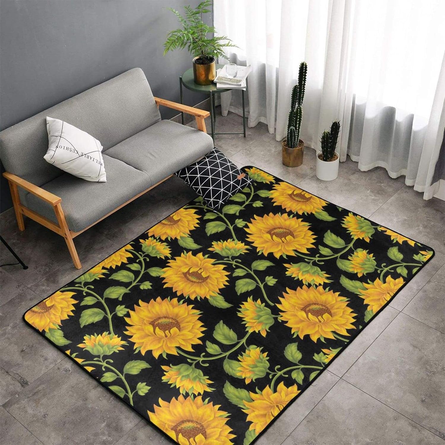 Alfombra antideslizante con fl - Commercial Kitchen Background reseña y precio