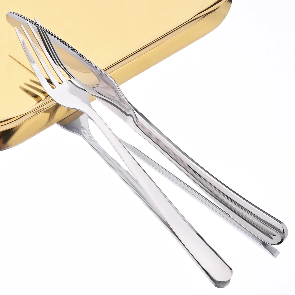 Juego de Cubiertos de Acero In - Commercial Kitchen Knife Set reseña y precio