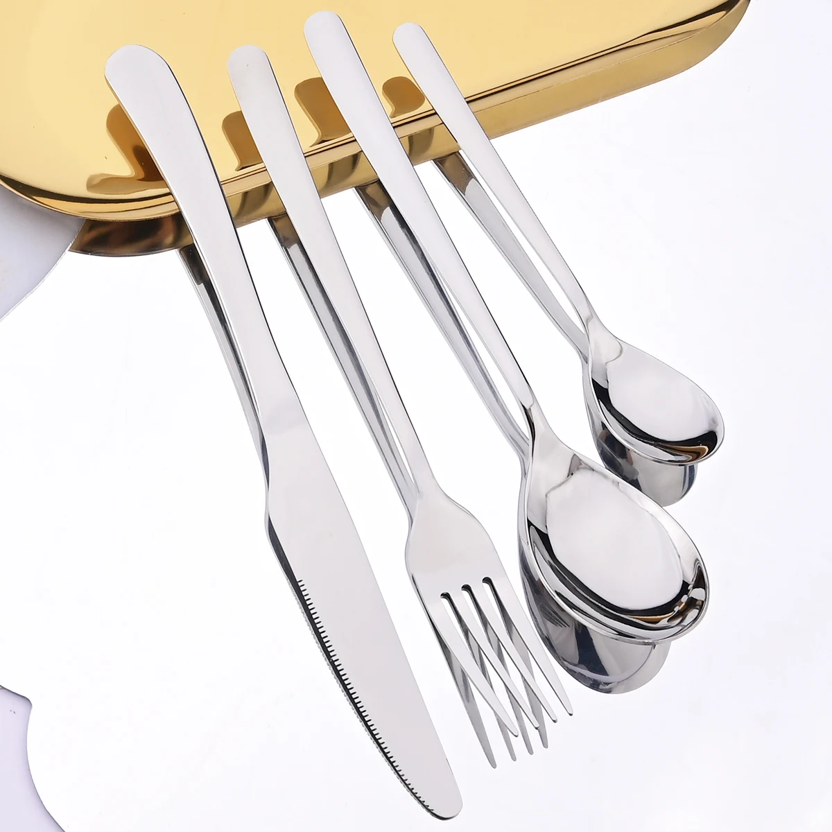 Juego de Cubiertos de Acero In - Commercial Kitchen Knife Set reseña y precio