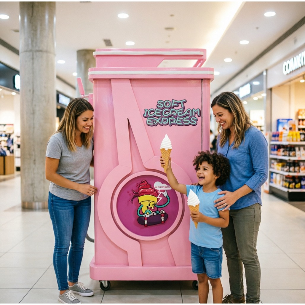 Máquina Expendedora de Helados - Soft Serve Ice Cream Machine reseña y precio