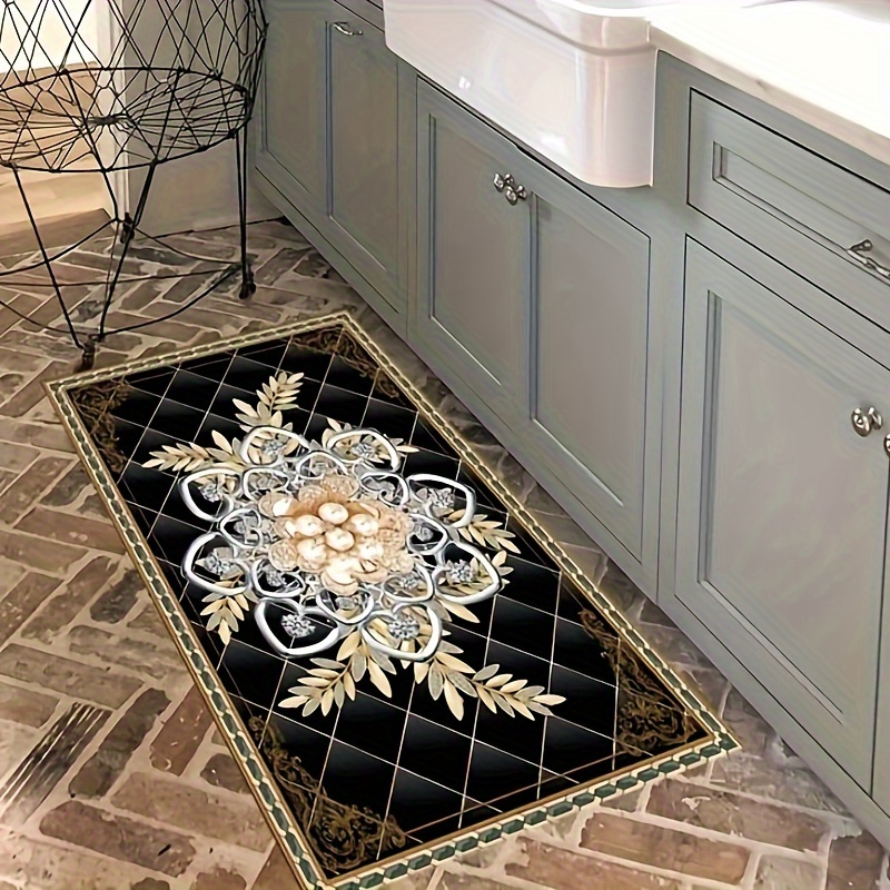 Alfombra de pasillo moderna y  - Commercial Kitchen Background reseña y precio