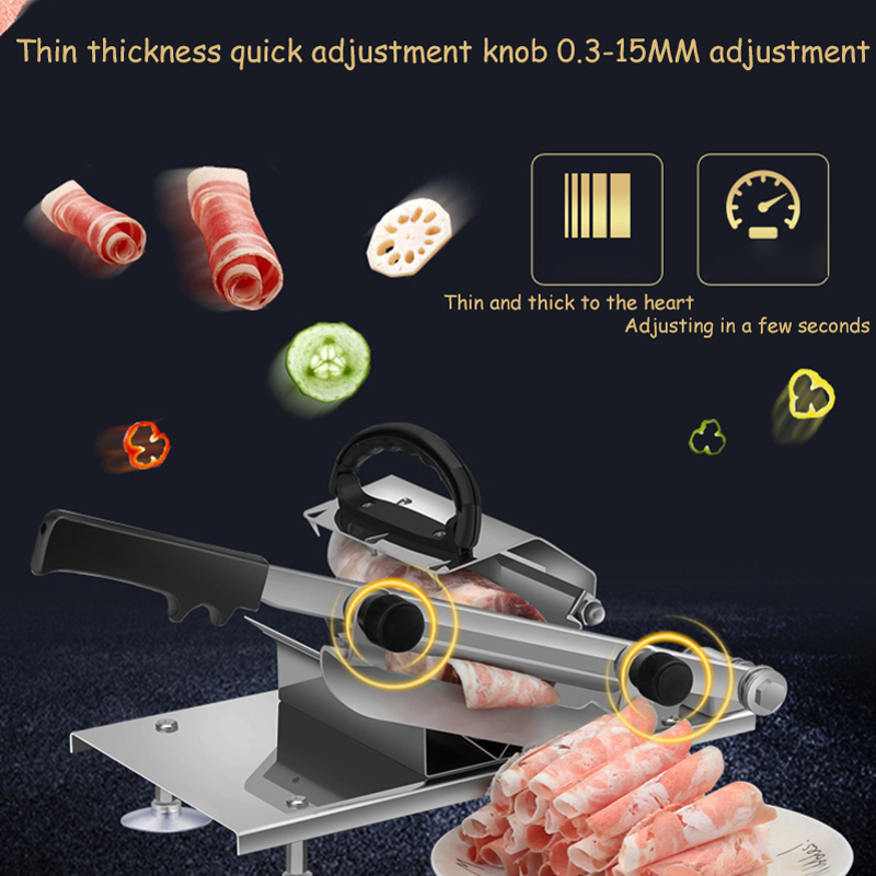 Cortadora de Carne Manual de A - Meat Slicer Machine reseña y precio