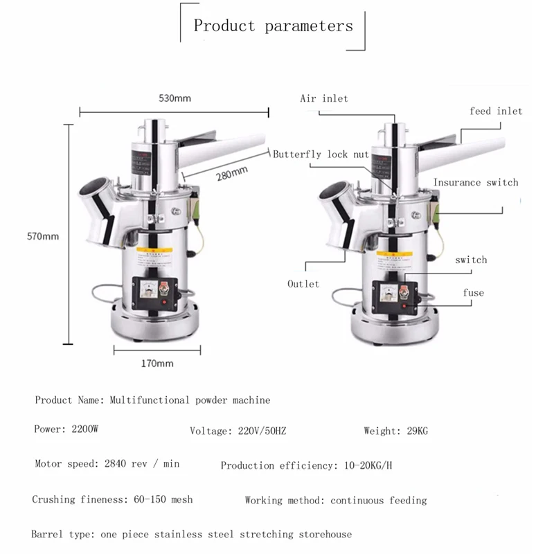 Molino de Café Eléctrico Multi - Commercial Kitchen Grinder reseña y precio
