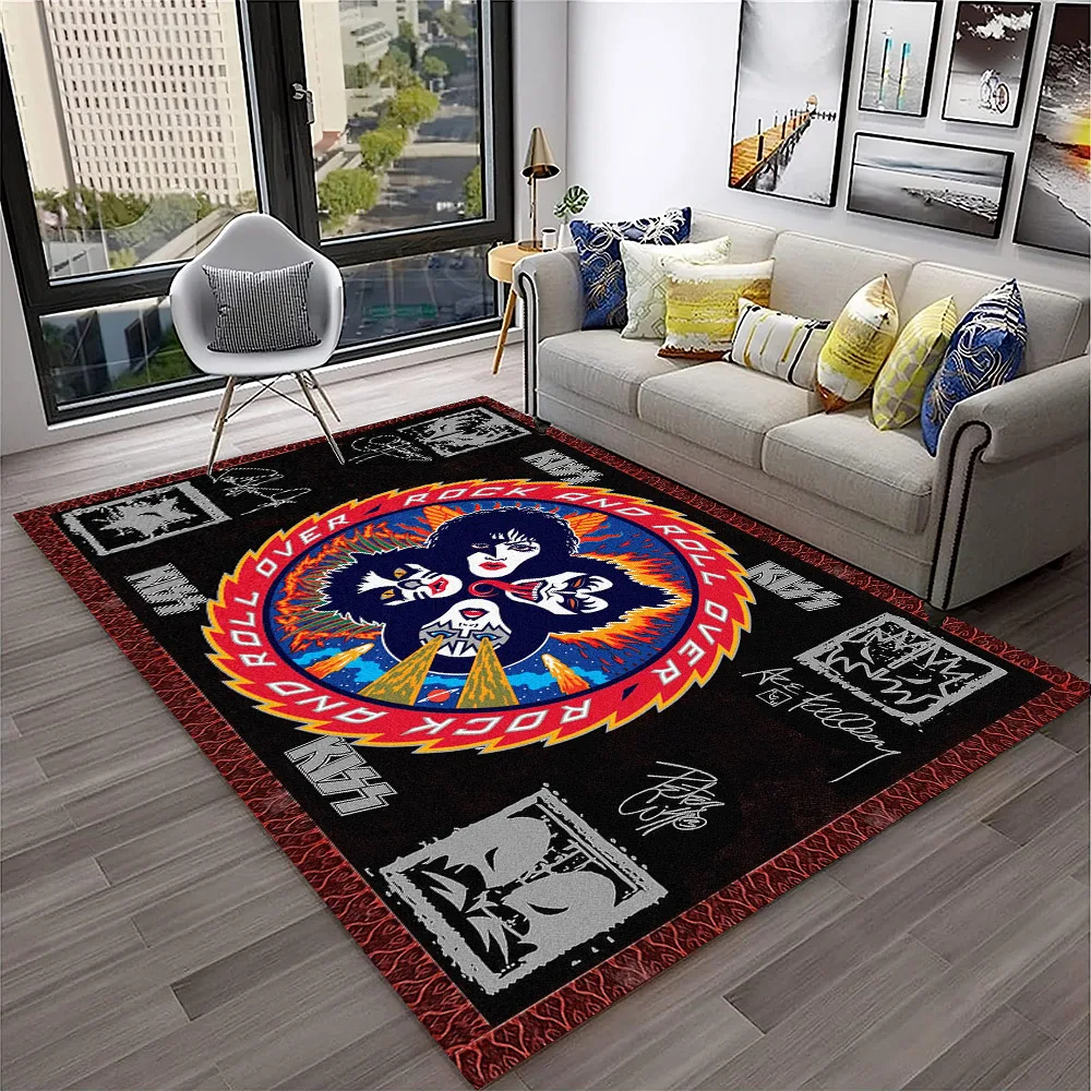 Alfombra Retro KISS Rock Band  - Commercial Kitchen Mats reseña y precio