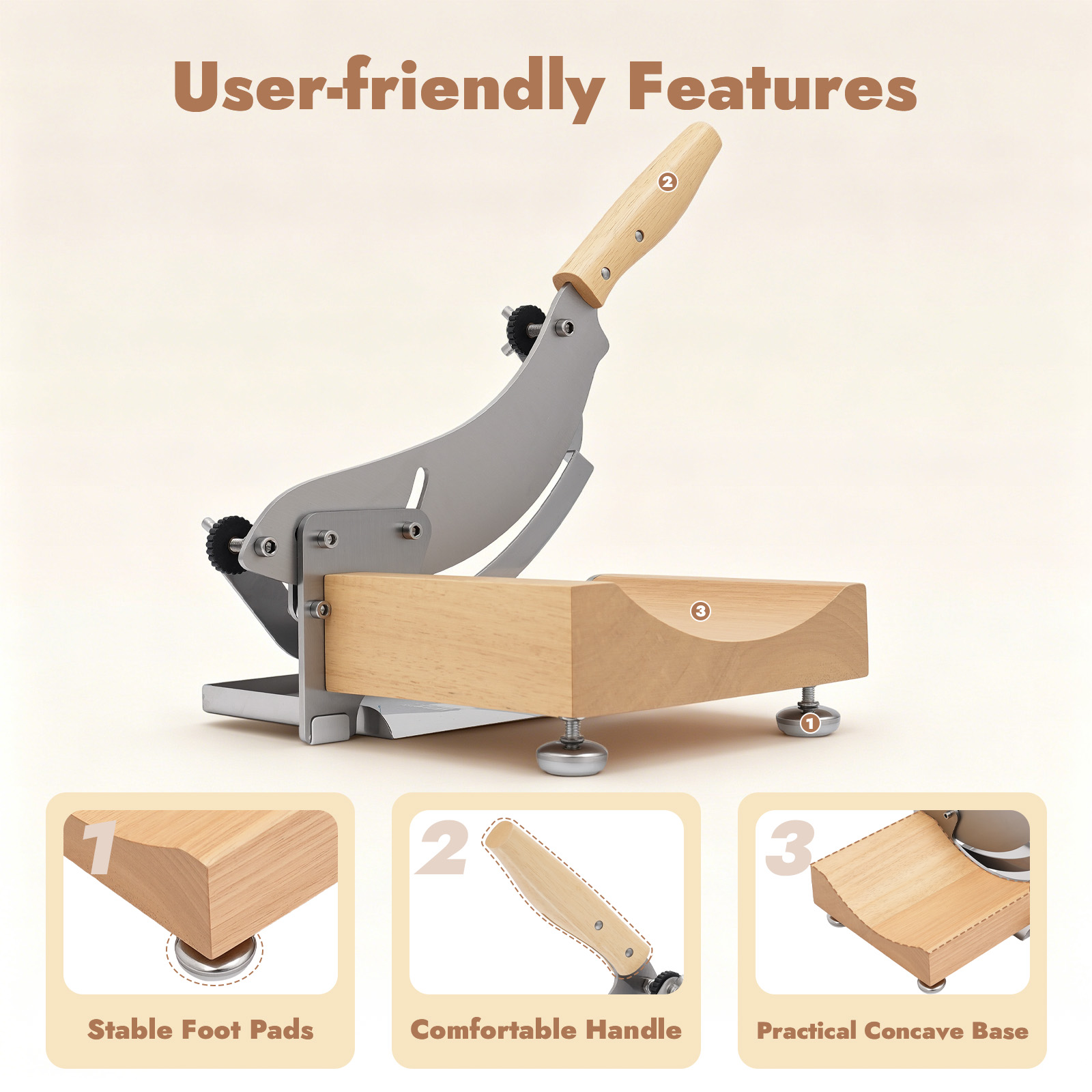 Cortador Manual de Carne y Hie - Meat Slicer Machine reseña y precio