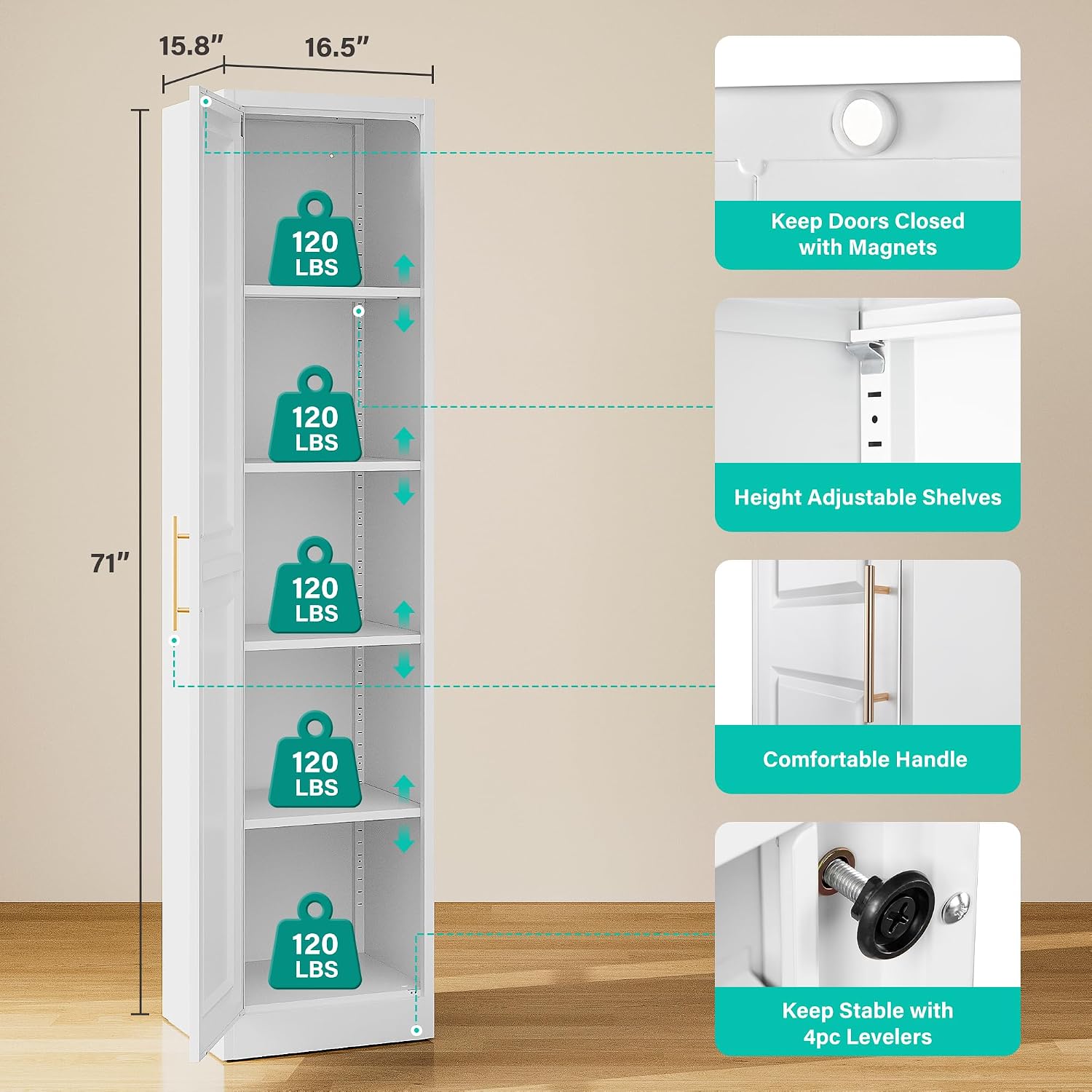 Armario de Almacenamiento Estr - Commercial Kitchen Organiser reseña y precio