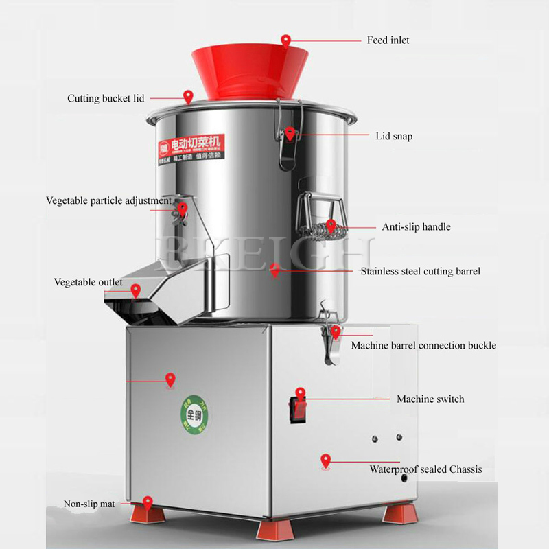 Cortador de verduras eléctrico - Commercial Kitchen Grinder reseña y precio