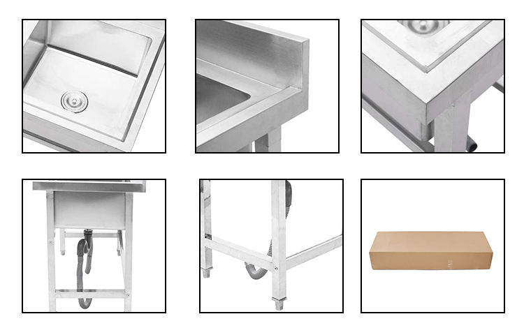 Fregaderos comerciales de acer - Commercial Kitchen Bench reseña y precio