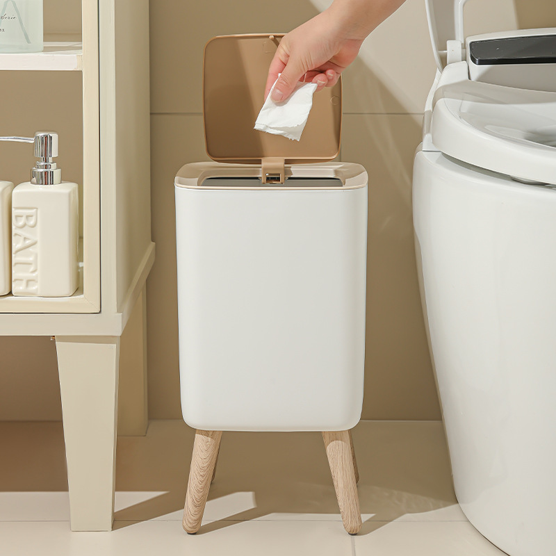 Cubo de Basura de Madera Blanc - Commercial Kitchen Trash Can reseña y precio