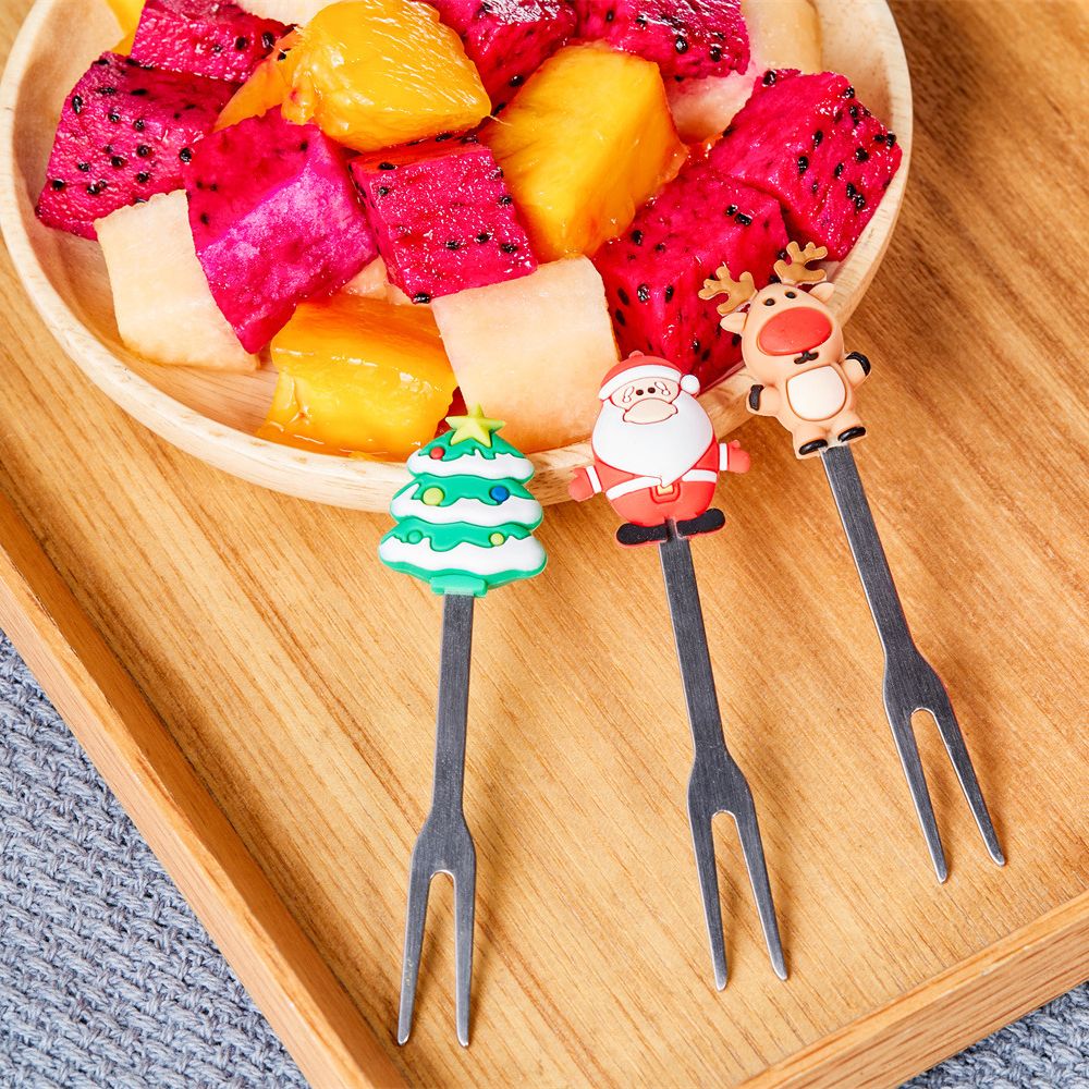 Juego de tenedores de fruta de - Commercial Kitchen Knife Set reseña y precio