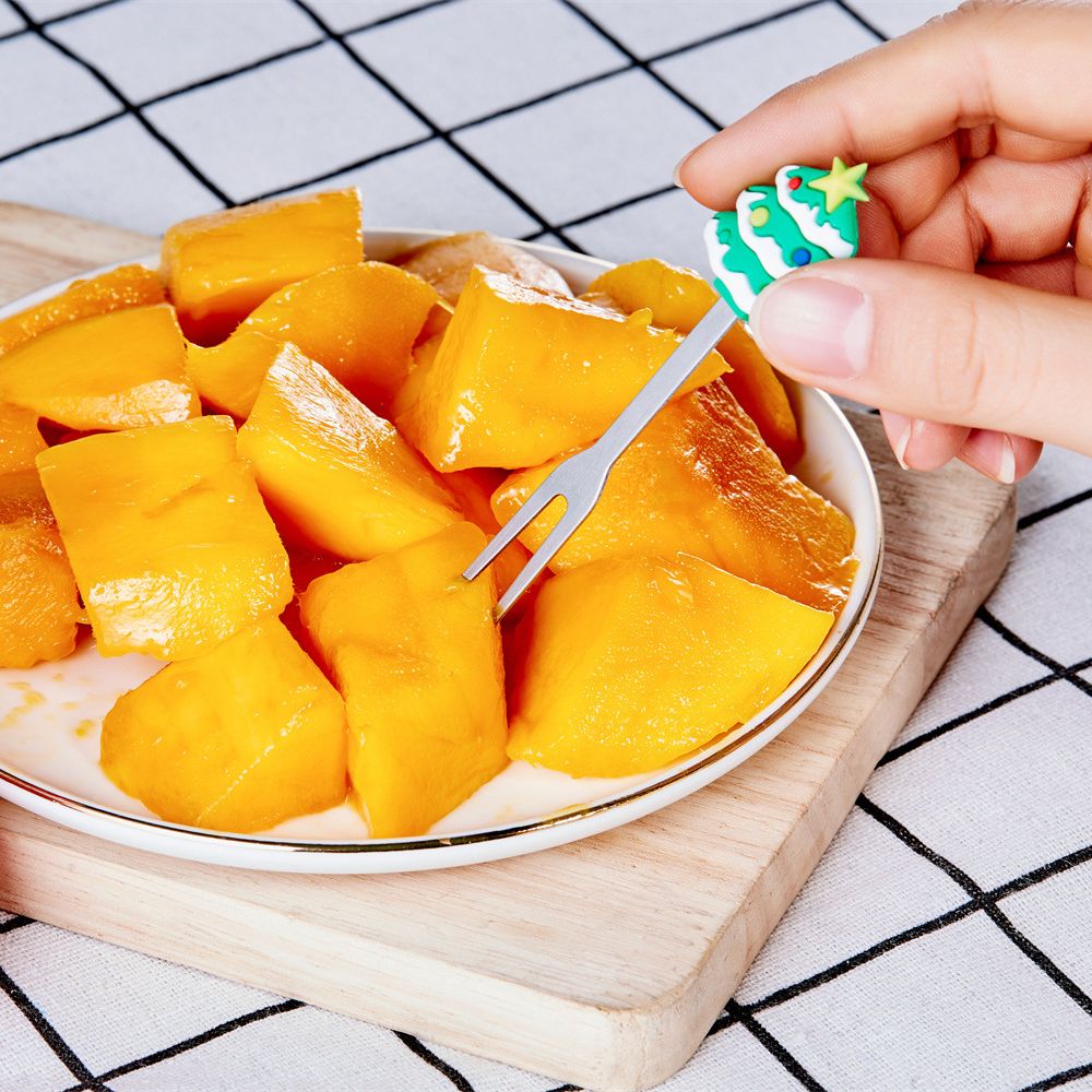 Juego de tenedores de fruta de - Commercial Kitchen Knife Set reseña y precio