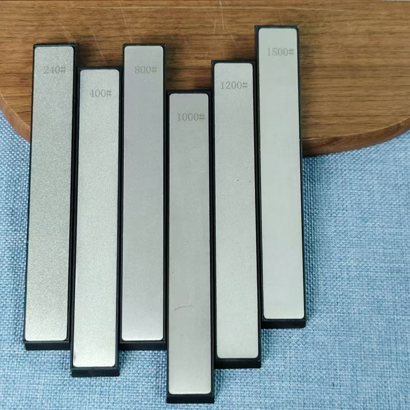 Juego de 4 piedras de afilar d - Commercial Kitchen Knife Set reseña y precio