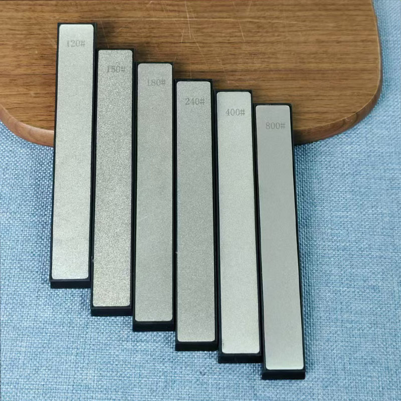 Juego de 4 piedras de afilar d - Commercial Kitchen Knife Set reseña y precio
