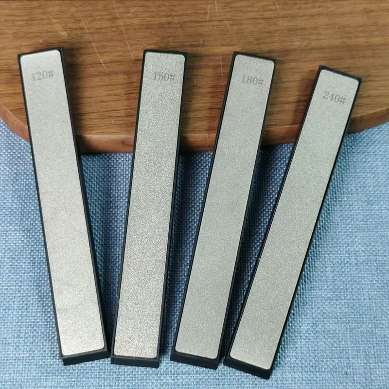 Juego de 4 piedras de afilar d - Commercial Kitchen Knife Set reseña y precio