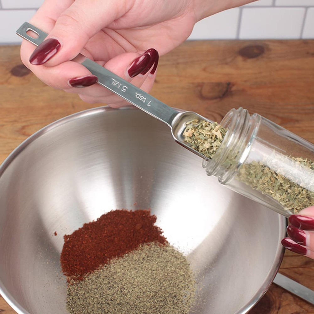 Cucharas medidoras de acero in - Commercial Kitchen Products reseña y precio