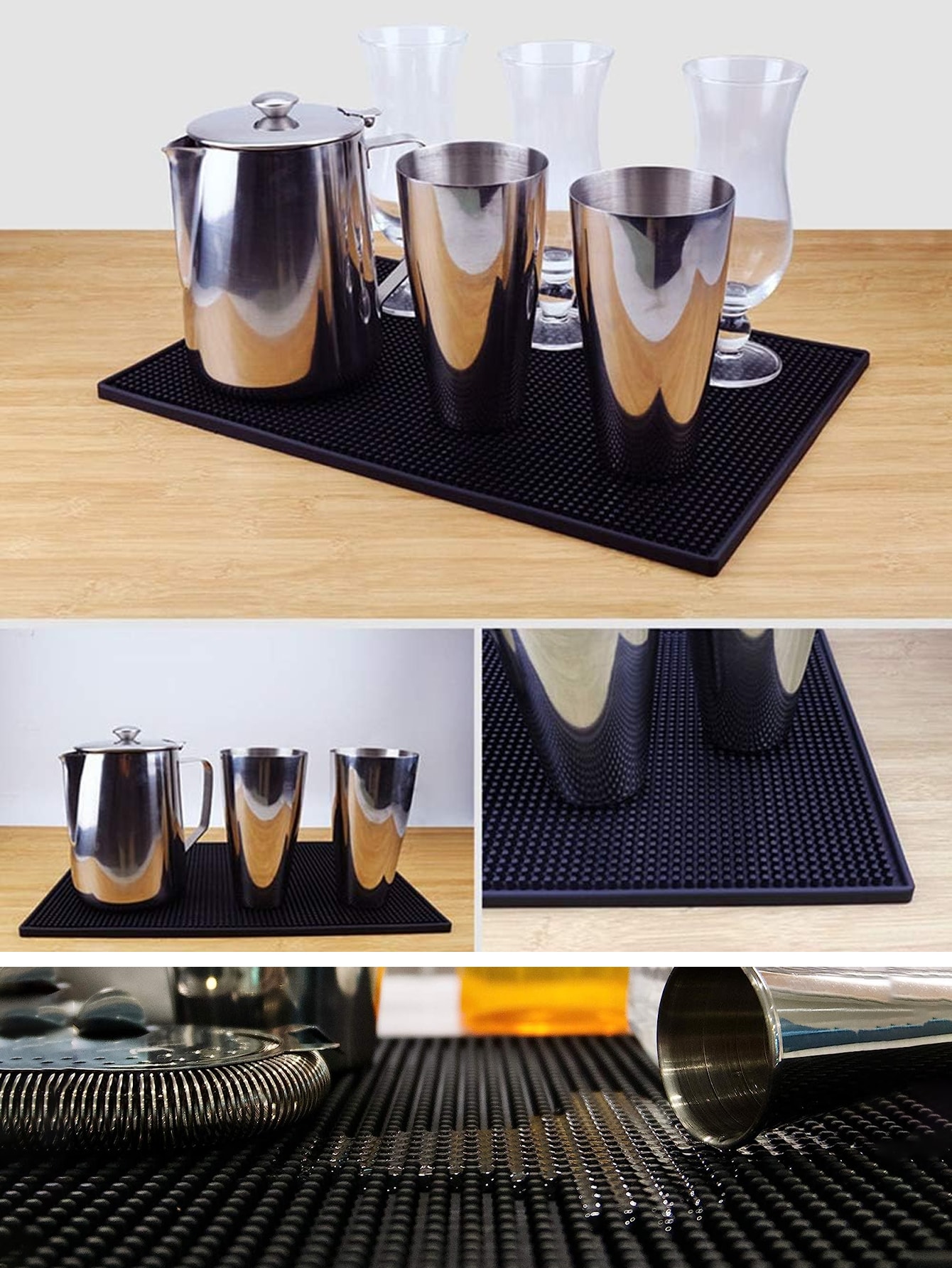 Tapete de Barra de 17.7 x 11.8 - Commercial Kitchen Mats reseña y precio