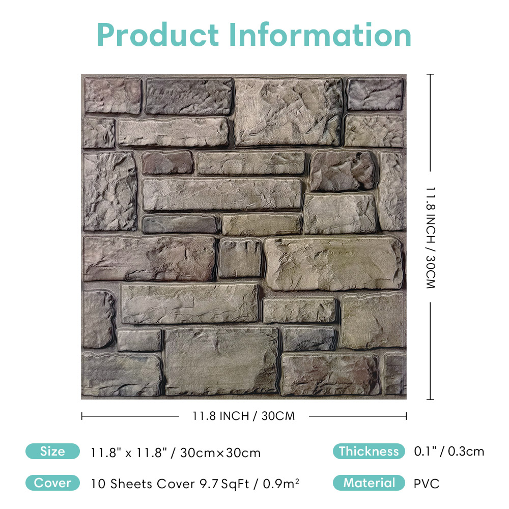 10 Uds. Panel de pared de piel - Commercial Kitchen Wall Panels reseña y precio