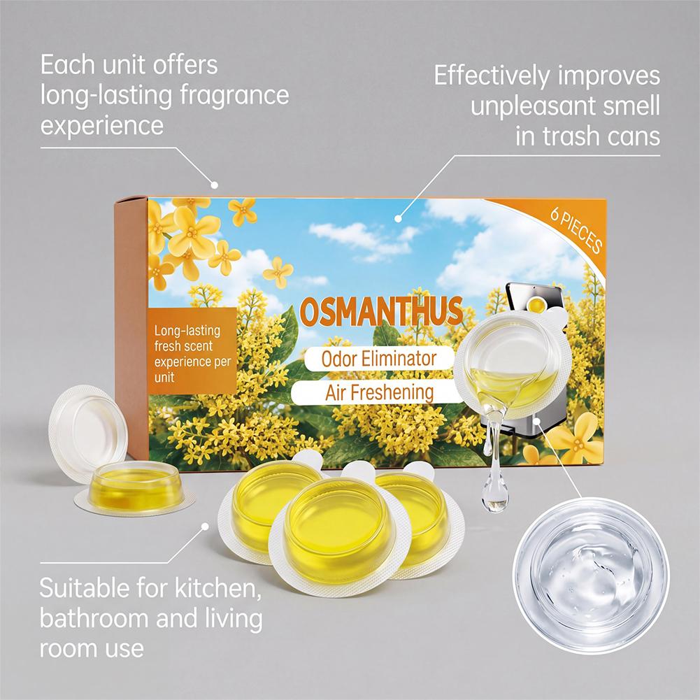 Paquete de 6 Ambientadores en  - Commercial Kitchen Trash Can reseña y precio