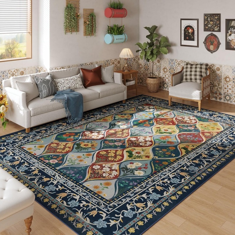 Alfombra bohemia con estampado - Commercial Kitchen Mats reseña y precio