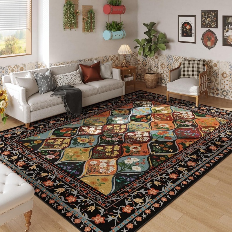 Alfombra bohemia con estampado - Commercial Kitchen Mats reseña y precio
