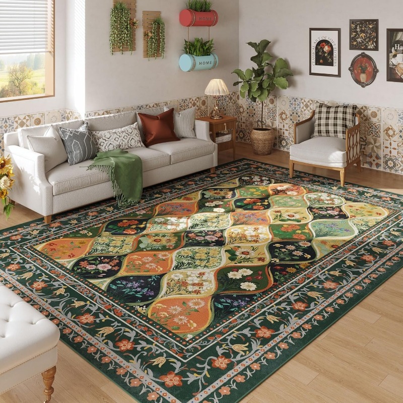 Alfombra bohemia con estampado - Commercial Kitchen Mats reseña y precio