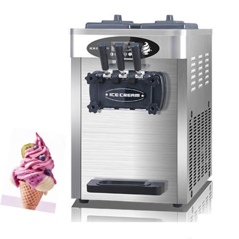 Máquina de helado suave comerc - Soft Serve Ice Cream Machine reseña y precio