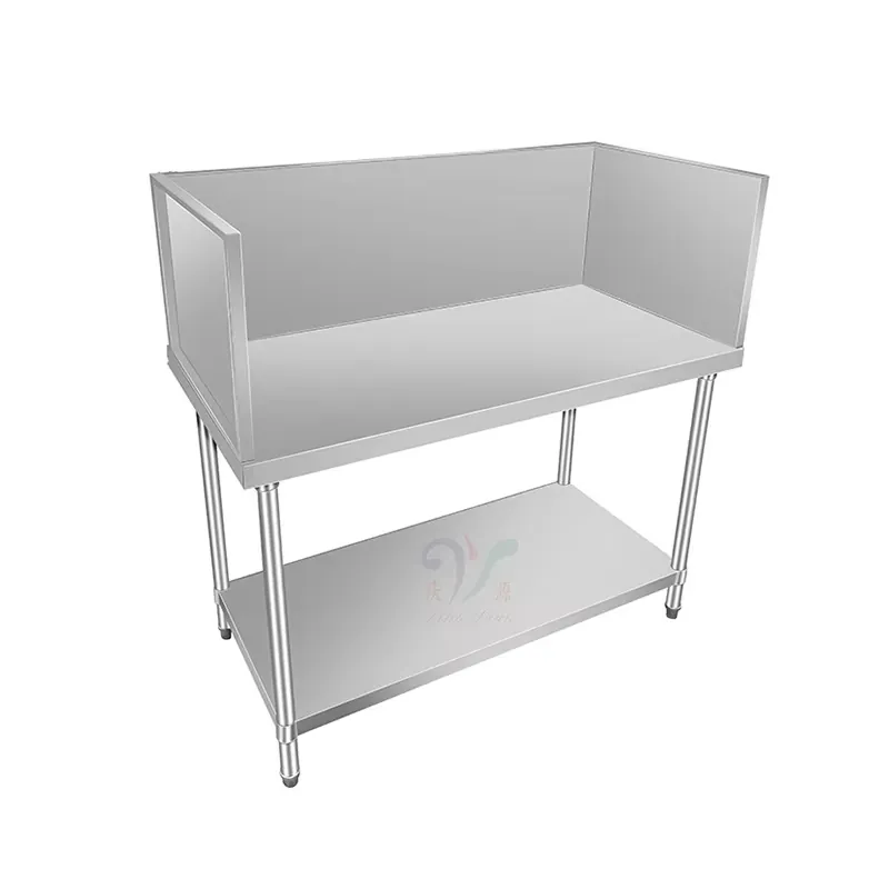 Mesa de Preparación y Trabajo  - Commercial Kitchen Backsplash reseña y precio